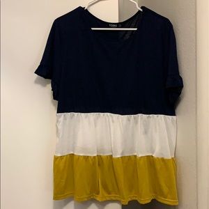color block shirt